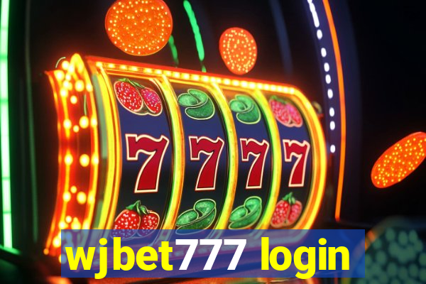 wjbet777 login